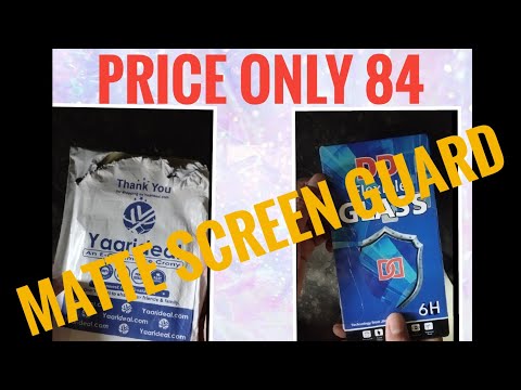 #Matte #VivoZ1Pro   YOFO Anti Glare Matte Finish Anti-Fingerprint 9H Hammer Glass Screen Protector