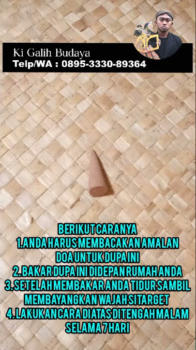 Cara Menggunakan Pelet Dupa Pemikat Bakar Dupa Ini Maka Sitarget Langsung Jatuh Cinta #Shorts