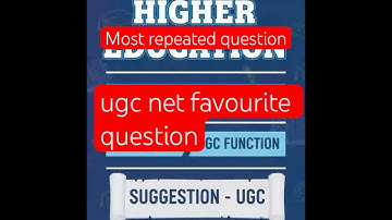 UGC NET Paper 1:Important Topics You NEED toKnow#ugcnetexam