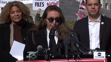 LIVE: Rep. Grijalva holds news conference with Epstein survivors