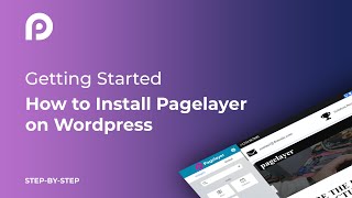 How to Install Pagelayer on Wordpress