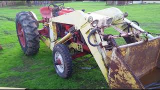 Picked up an Old Case 431 tractor with broken front loader | So many things to fix