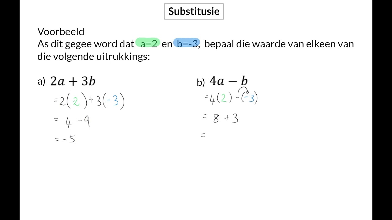 06 Substitusie