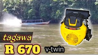 unboxing masin 2slider tagawa r670 dan tes di perahu barang