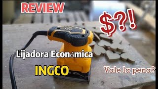 Lijadora  orbital marca INGCO, Unboxing y Review