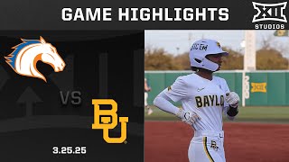 UT Arlington vs. Baylor (3.25.25) Highlights | 2025 Big 12 Softball