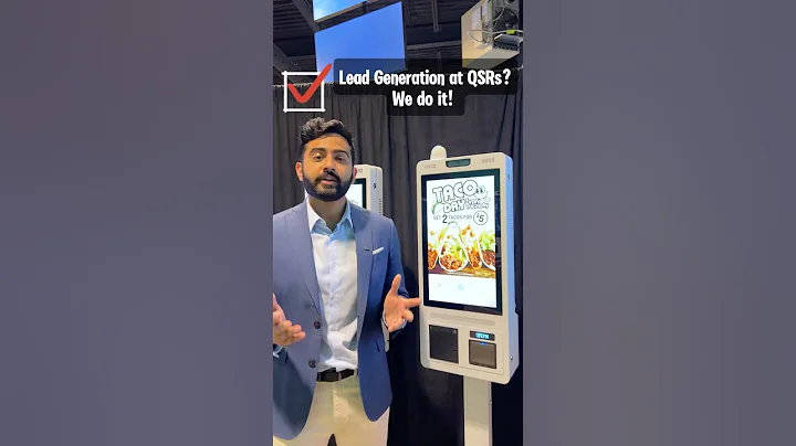 Lead Generation of Self-Checkout Kiosks for QSRs.