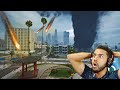 MEGA TORNADO & METEORS vs MICHAEL'S FAMILY - GTA 5 MODS