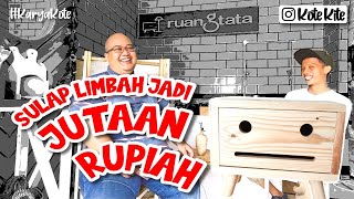 Limbah Kayu Pallet Disulap Menjadi Barang Unik dan Perabotan Dekorasi Rumah (Home Decor)