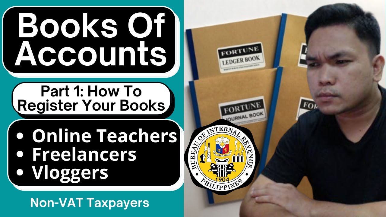 How To Register Your Books of Accounts To The BIR? | Part 1 - YouTube