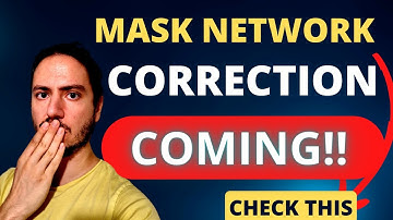 MASK NETWORK(MASK) PRICE PREDICTION! PREPARE FOR MASSIVE CORRECTION