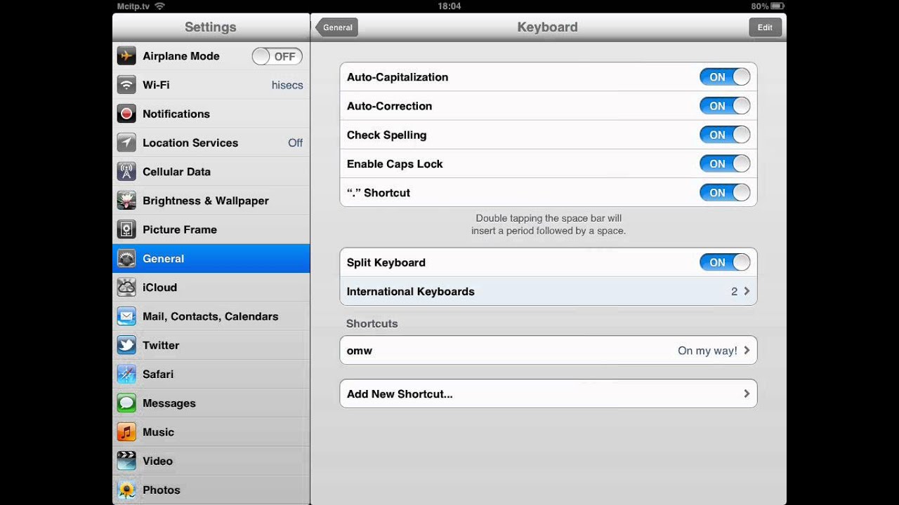 How to add Greek keyboard to iPad iOS 5 How to add Greek keyboard to iPad iOS 5