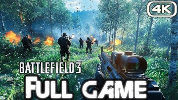 BATTLEFIELD 3 Gameplay Walkthrough FULL GAME (4K 60FPS PC) No Commentary