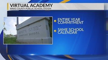 Wake County schools offering virtual learning program for 2021-22 school year