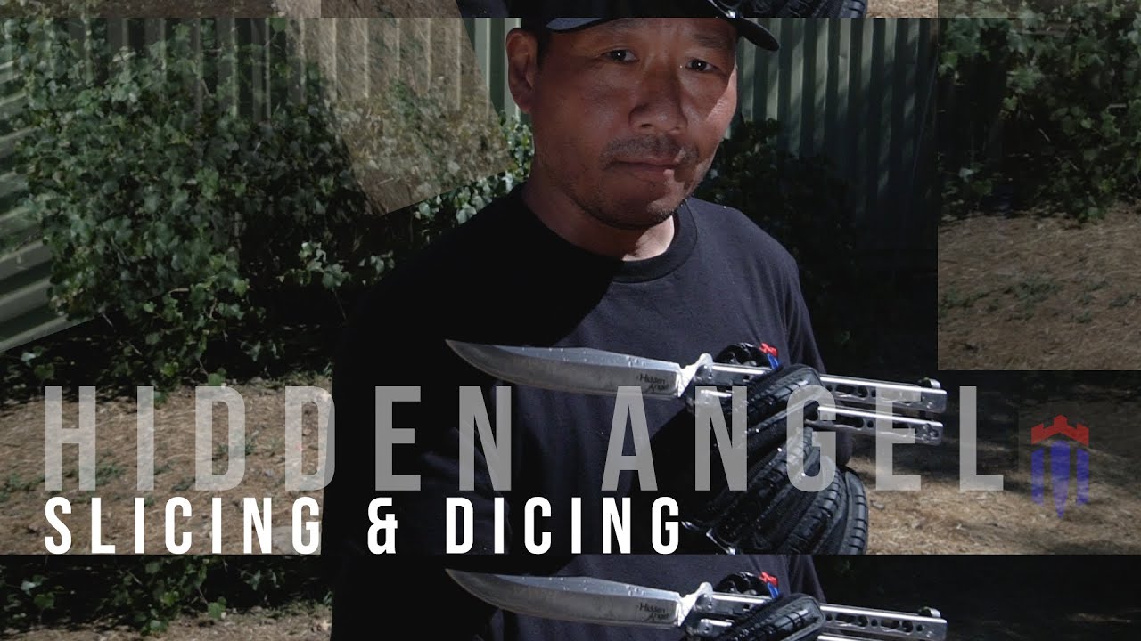 Hidden Angel Balisong  Slice & Dice