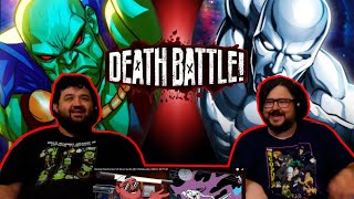 Martian Manhunter VS Silver Surfer (DC VS Marvel) | @deathbattle | RENEGADES REACT