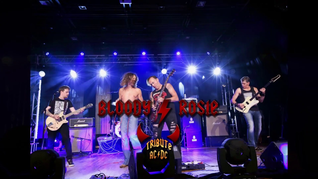 NIGHT PROWLER Live By BLOODY ROSIE Tribute AC/DC - YouTube