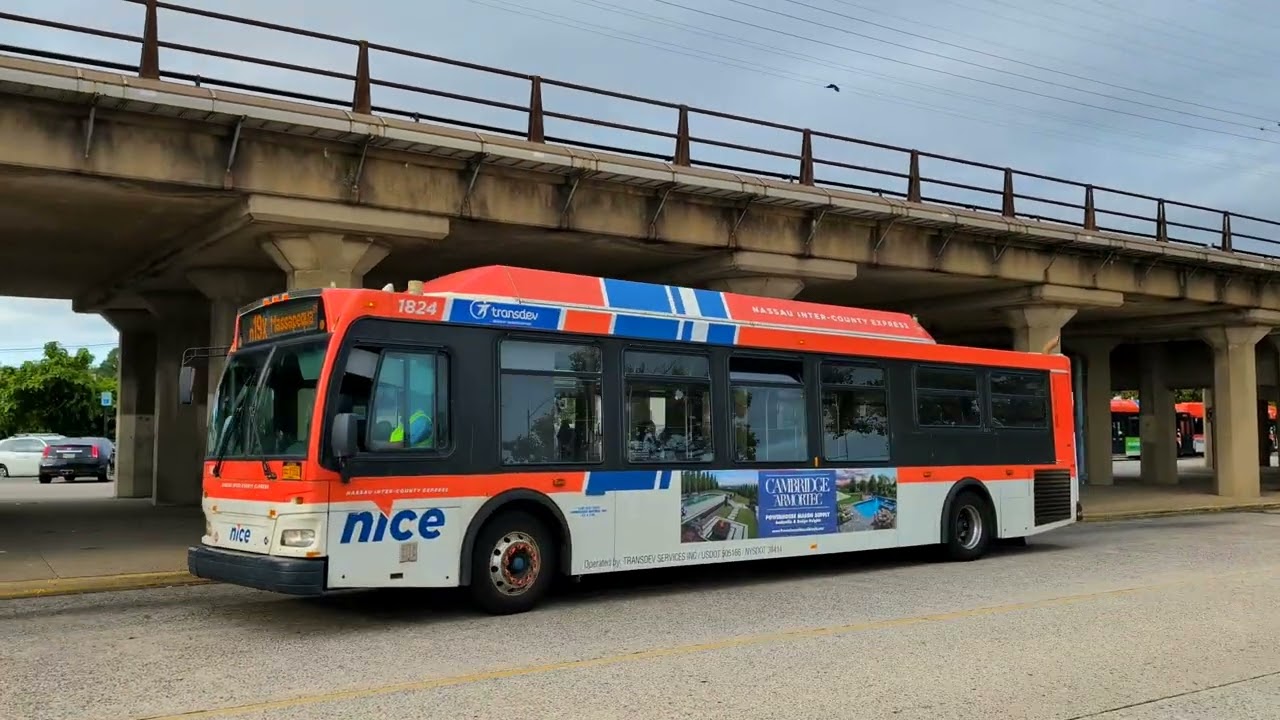 パスネット No.9 NICE Bus: Orion VII NG CNGs on the n19X and n40 at Freeport LIRR