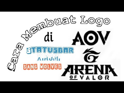 Arena of Valor Logo Unicode for Statusbar Xiaomi