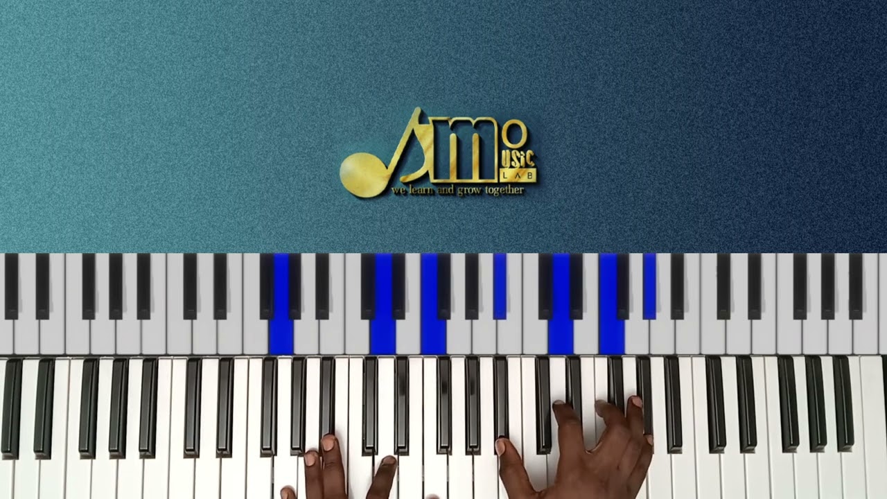 Jifunze hii 5-1 dope advanced piano cadence from Family of 4 Dominants
