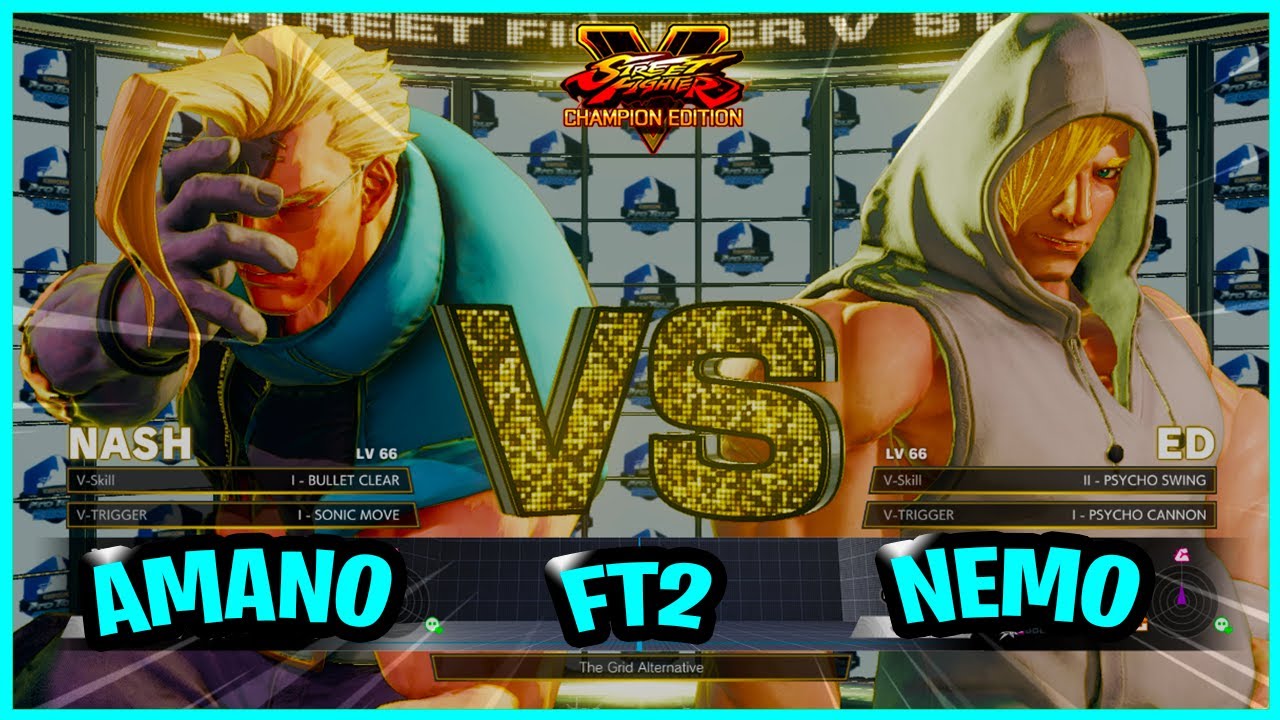 SFV CE🔥Amano (Nash) vs Nemo (ED)🔥Fighting Games Replays🔥