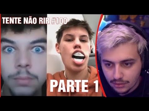 PARTE 1 GABPEIXE REAGINDO AOS MELHORES TIKTOK DE COMÉDIA TENTE NÃO RIR #100