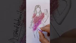 Glitter In Her Dress, Confidence In Her Eyes.