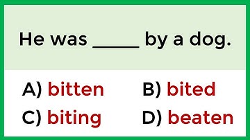 Mixed Grammar Test: Only 5% Can pass This Test
