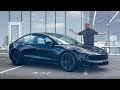 I drive the new tesla model 3 performance for the first time power handling braking  daily use