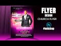 Design a Church Flyer in Photoshop || A Beginner&#39;s Guide to learning Photoshop