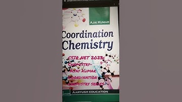 Coordination Chemistry by Ajay Kumar series
