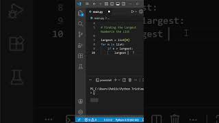 Loop vs max() – Python’s Fastest Way to Find Largest Number #python  #programming #learntocode