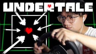 Can You Beat Undertale With A Steering Wheel?