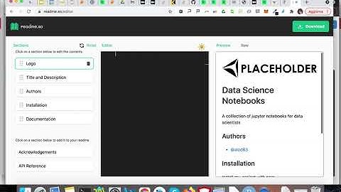 How to build a quick README for Github projects