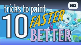 10 Tricks to paint faster & better with Krita