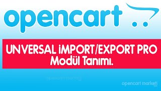 Universal İmport/Export Pro Modül Tanımı