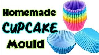 How To Make Cupcake Mould At Home | Homemade Cupcake Mould