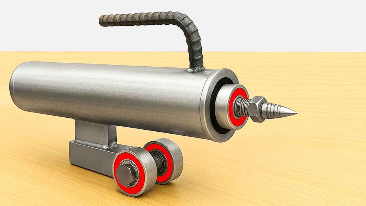 Even Scientist Archimedes Had to Learn From This 60 Year Old Welder's DIY Invention! DIY Tools