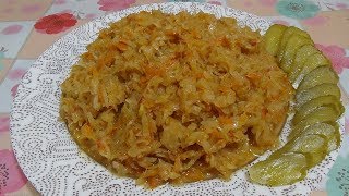 Тушеная капуста. Тушеная капуста.