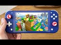 Super Mario 3D World Nintendo Switch Lite Gameplay