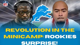 🦁🏈 BREAKING NEWS: LIONS' MINICAMP ON FIRE!