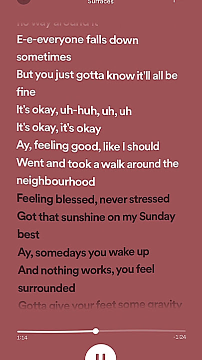 Sunday Best - Surfaces #spedup