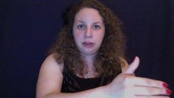 Signing Naturally Unit 3: Orienting Signs