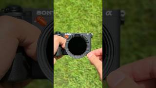 K&F Concept Nd Filter On Sony A6700