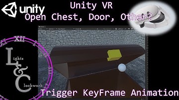 Unity VR - Open Doors, Chest Lids, Trigger Key Frame Animation
