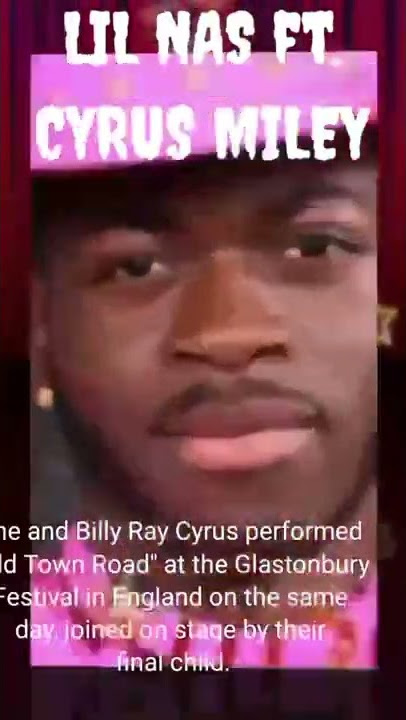 Lil Nas ft.  Cyrus Miley, spawned the beautiful song 'AM I DREAMING'.
