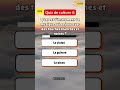Top quiz de culture générale #quiz #saviezvousque #info #apprendre #test #news #science #question