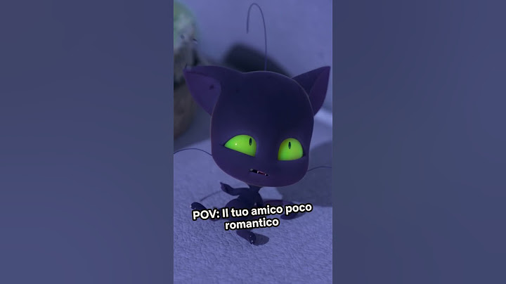 CHAT NOIR CONFIDA NEL SUO KWAMI 👀💖 Netflix DOPOSCUOLA
