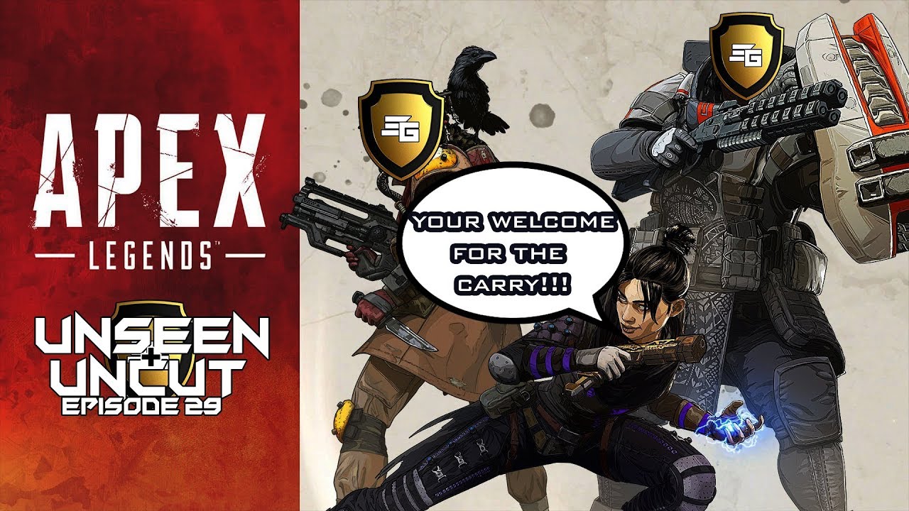 Getting Carried by a Random!!! | Elite Gamers Multi Perspective Apex Legends | Unseen and Uncut 29