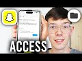 How To Access Snapchat Data After Request - Step By Step